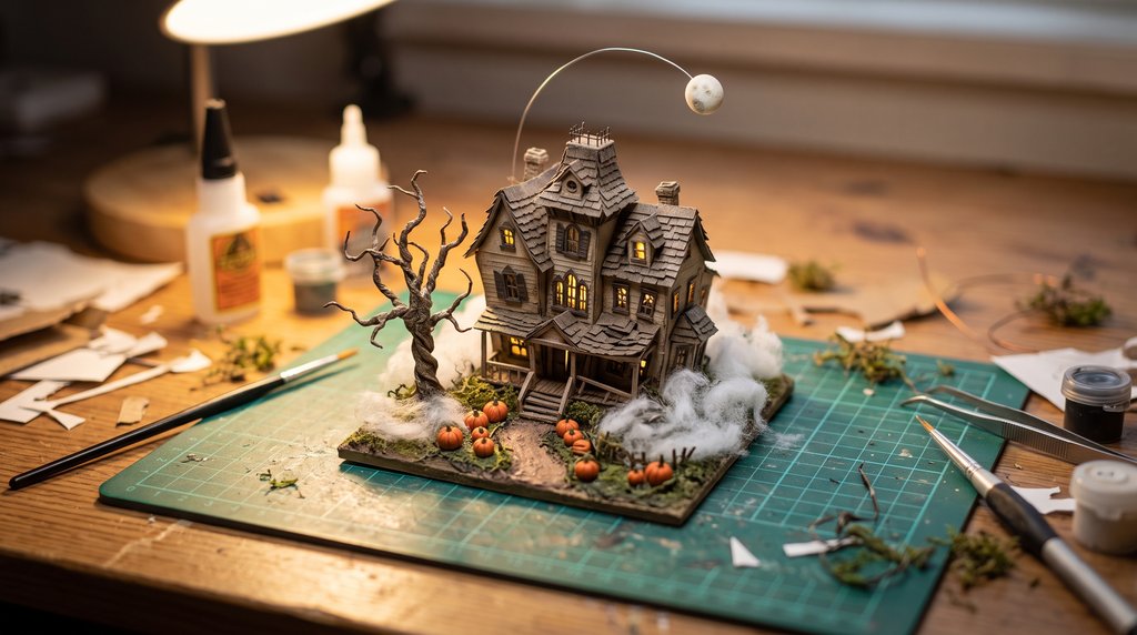 Tiny haunted house